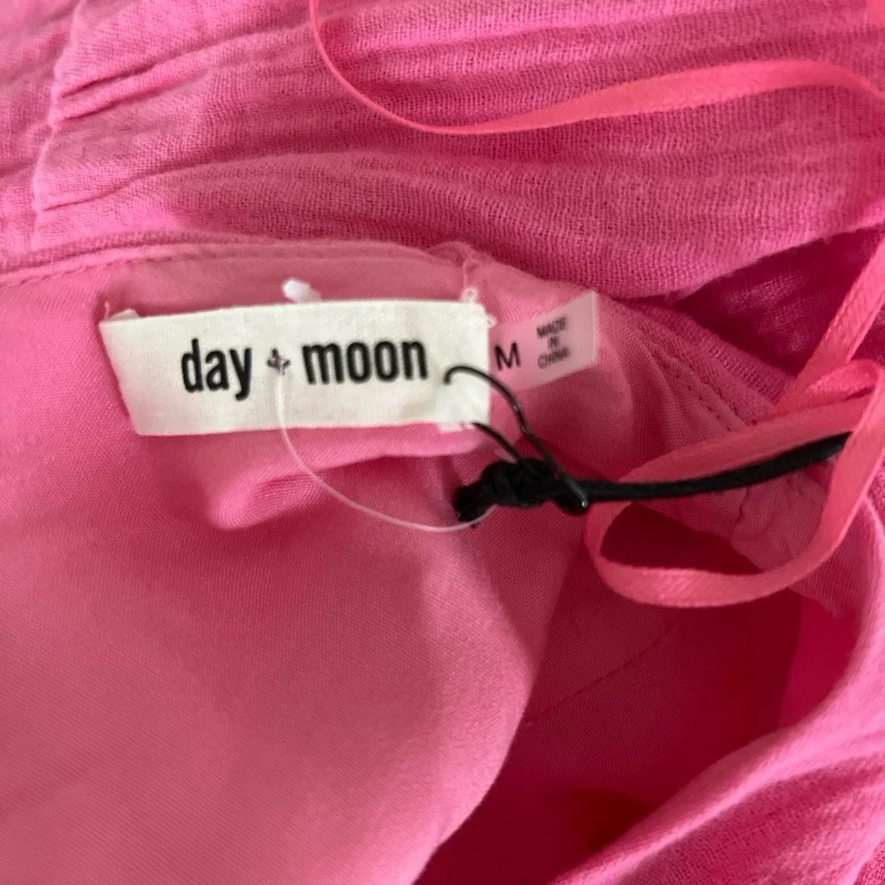 NWT Day+Moon Dress Babydoll Pink Oversized Medium - Picture 7 of 9